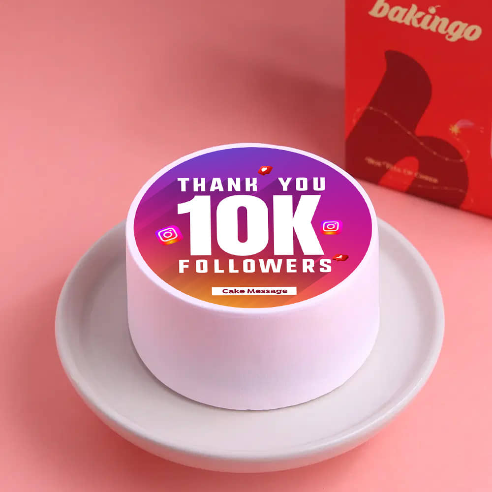 Instagram Milestone Bento Cake